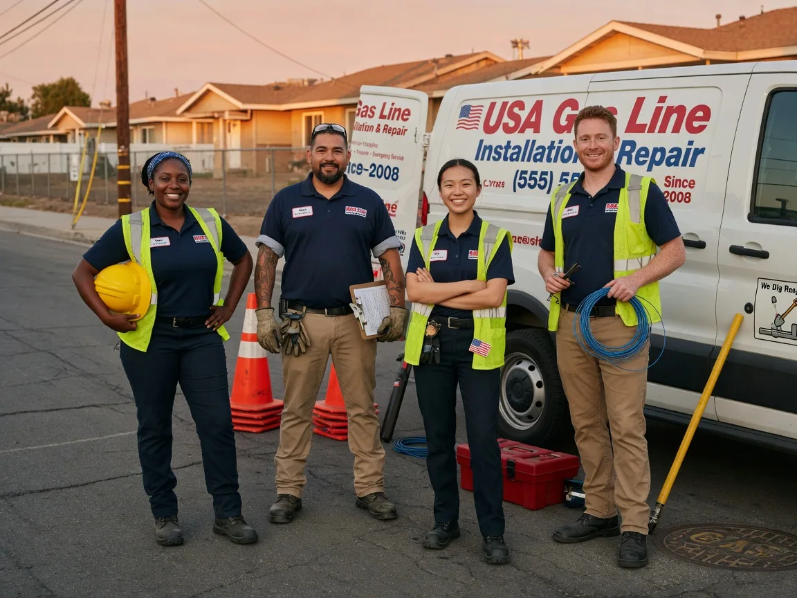Gas Line Installation company in Gorham, KS